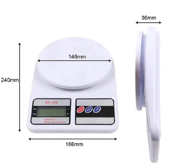 10kg Digital Kitchen Scale – Multi-Purpose Weighing Scale