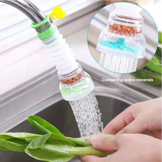 360˚ Degree Rotatable Water Saving Tap, Durable Faucet Filter Nozzle