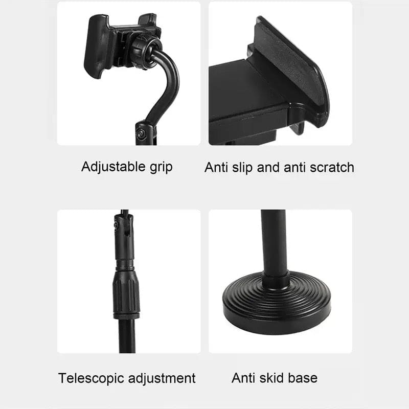 Telescopic Mobile Holder, Live Selfie Mobile Phone Holder, Portable Mini Tripod Stand