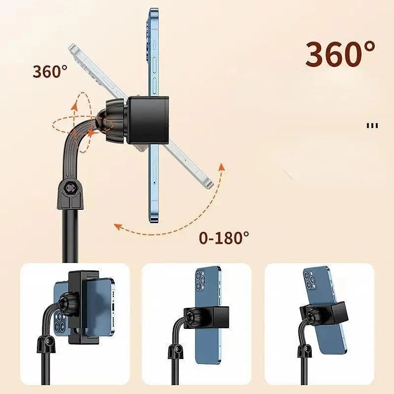 Telescopic Mobile Holder, Live Selfie Mobile Phone Holder, Portable Mini Tripod Stand